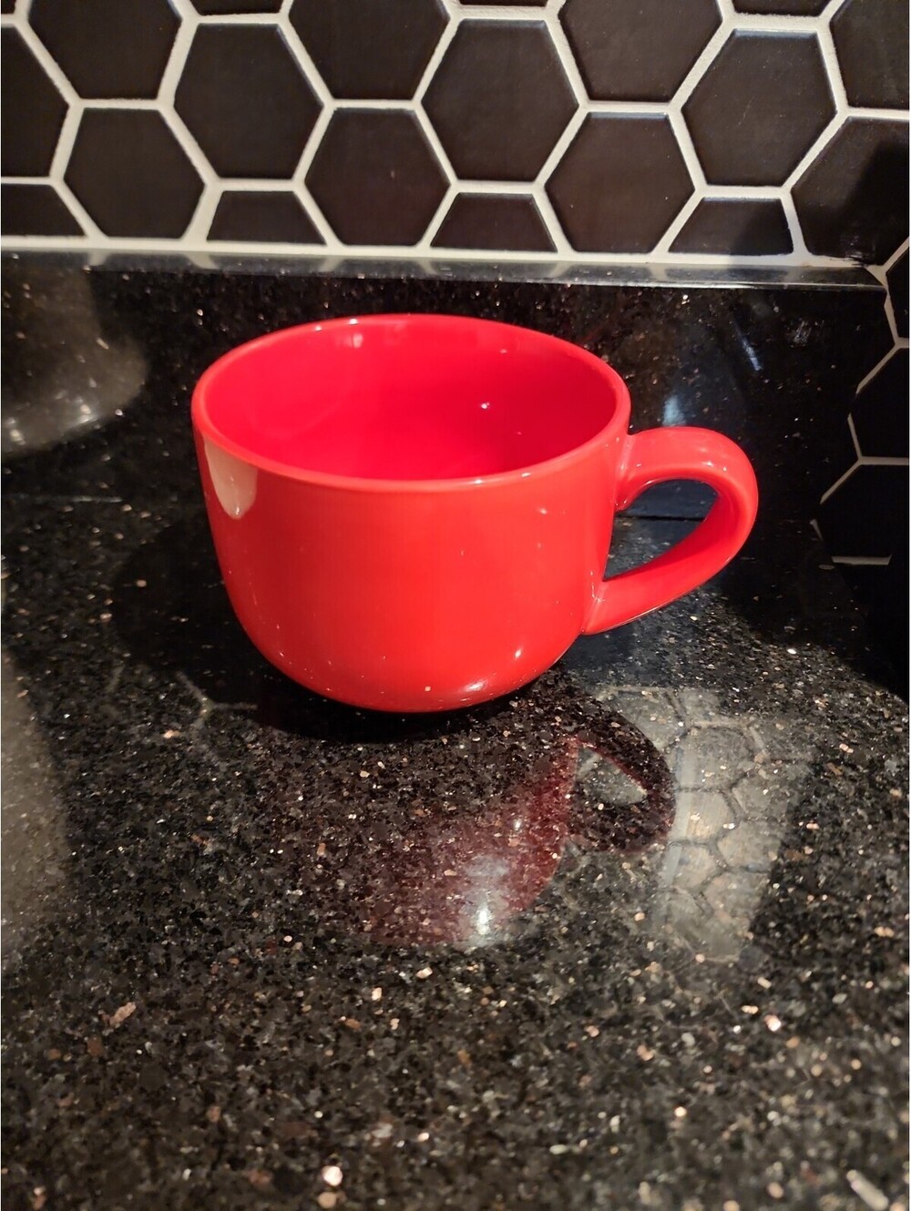Owniware Espresso/Capuccino Cup Red China 5"×5"×3.5"